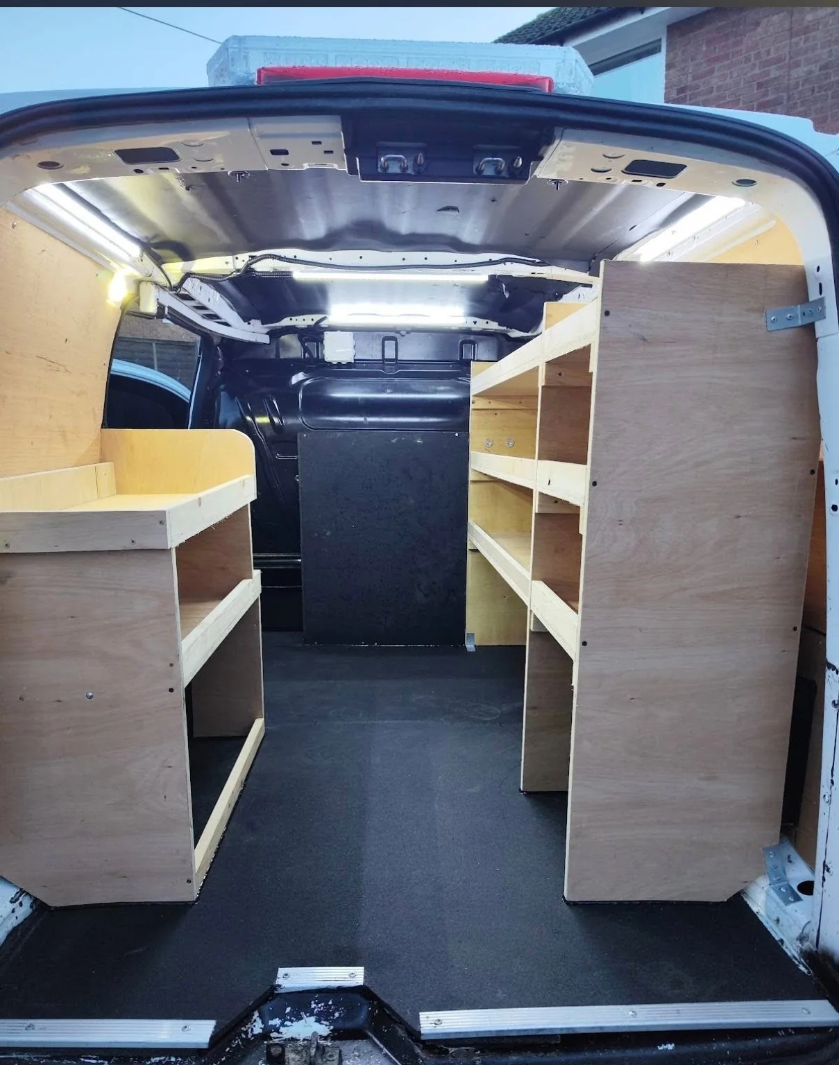 Custom Van Racking completed by Pro Locks UK