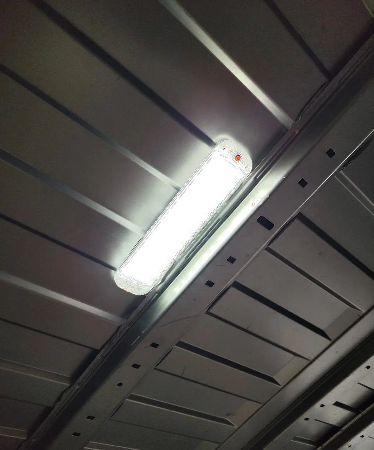 Bright internal van LED load-area lighting fitted by Pro Locks UK